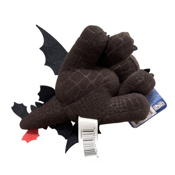 NWT DreamWorks Train Your Dragon Toothless Plush Toy by Just Play - Picture 4 of 6